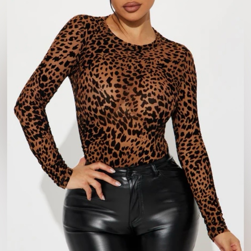 Leopard Top